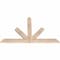 Ekena Millwork Saratoga Smooth Timber Gable Bracket, Douglas Fir, 48"W x 30"H x 1 1/2"D x 3 1/2"F, 15/12 Pitch GBW048X30X0204SAR00SDF - alternate 5